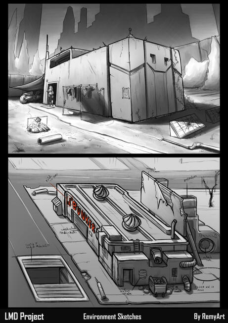 Environment Sketches