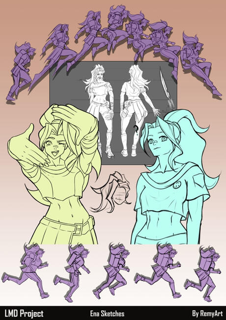 Ena Sketches