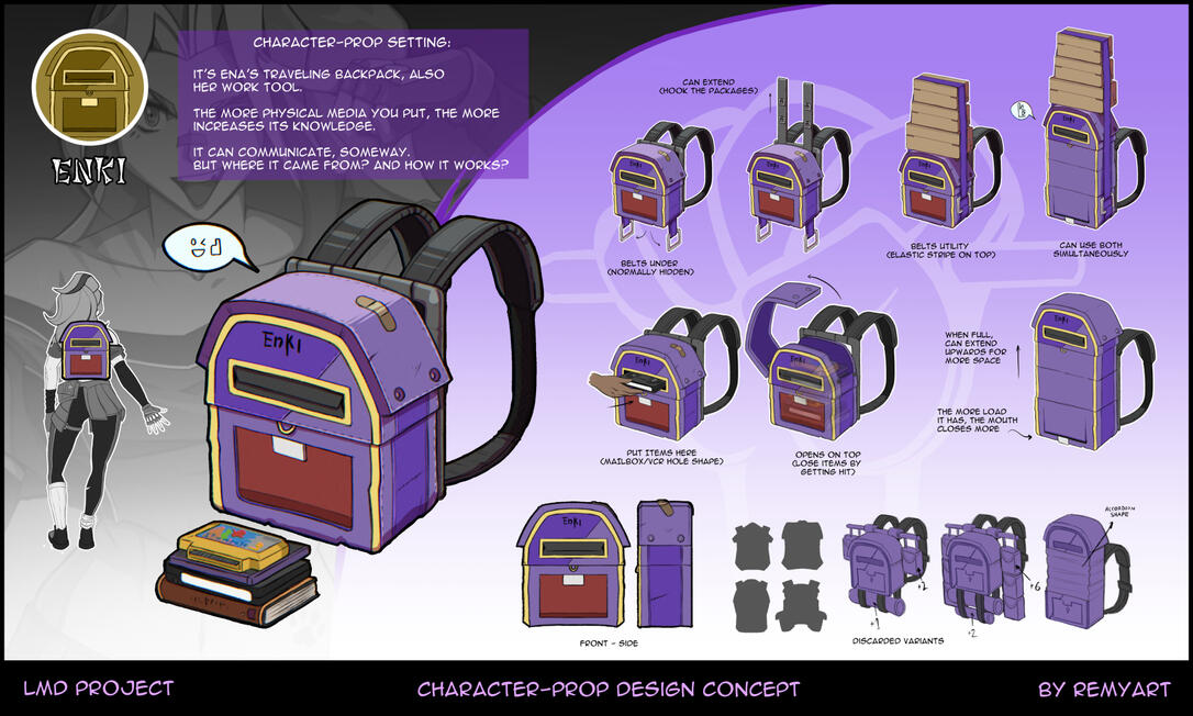 Enki - Prop Design
